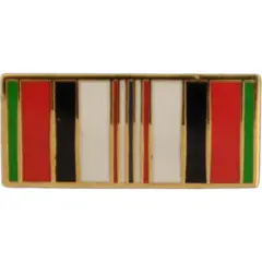 EagleEmblems P15657 Pin-Ribb,Afghanistan Camp (Med) (.875'')