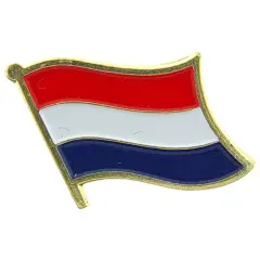 Netherlands Flag Pin 1"