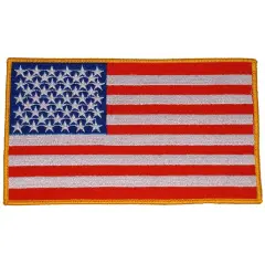 American Flag Patch 4 1/8" x 6 3/4"