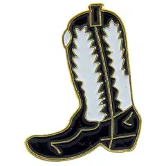 Cowboy Boot Pin 1"
