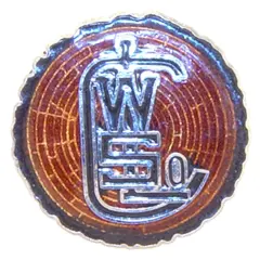 Westside Railroad pin 1"
