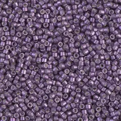 Miyuki Delica Bead 11/0 - DB1185 - Galvanized Semi-Frosted Eggplant