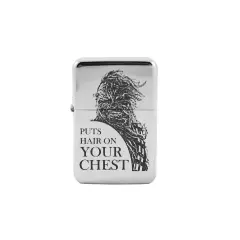 Lighter - Puts Hair on Your Chest - High Polish Chrome