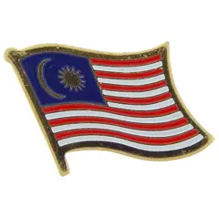 Malaysia Flag Pin 1"