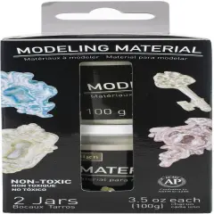 Prima Marketing Re-Design Air Dry Modeling Material 2/Pkg-3.5oz Each