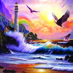 Sunsout Keeping Watch 1000 pc Jigsaw Puzzle 70854