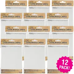 Multipack of 12 - Tim Holtz Distress Watercolor Cardstock 20/Pkg-4.25"X5.5"