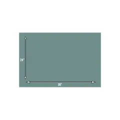 Silicone Project Protective Mat for Painting & Crafts, Makes Clean Up Easy,24&rdquo;x36&rdquo;