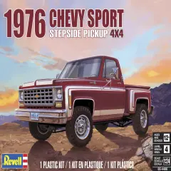 Revell Plastic Model Kit-76 Chevy Sport Stepside Pickup 4X4