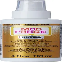 Plaid Mod Podge Ultra Satin Spray On Glue & Sealer-4oz