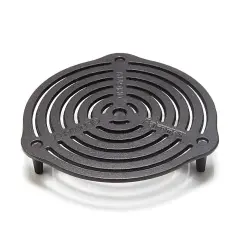 Petromax Cast Iron Stack Grate for Dutch Ovens, Prevent Bottom Burning and Evenly Distribute Heat, Can Also Place Directly in the Campfire or on the Table as a Trivet