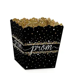 Big Dot of Happiness Prom - Party Mini Favor Boxes - Prom Night Treat Candy Boxes - Set of 12