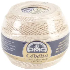 Multipack of 10 - DMC/Cebelia Crochet Cotton Size 10-Ecru