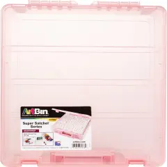 Artbin Super Satchel Single Compartment-Blush, 15.25"X14"X3.5"