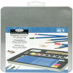 Royal & Langnickel(R) Watercolor Pencil Art Tin-Assorted Colors