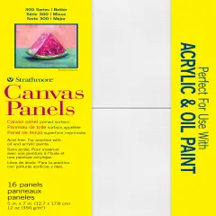 Strathmore Canvas Panels 16/Pkg-5"X7"