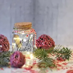 Northlight LED Micro Fairy Christmas Lights - Warm White - 16' Copper Wire - 50ct Clear