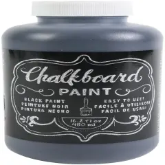 DIY Shop Chalkboard Paint 16.2oz-Black