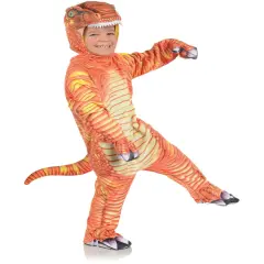 Prehistoric Dinosaur Orange T-Rex Toddler Costume