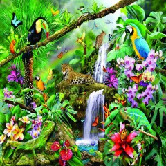 Sunsout Tropical Holiday 1000 pc Jigsaw Puzzle 35098