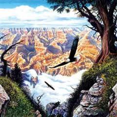 Sunsout Guardians of the Canyon 500 pc Jigsaw Puzzle 20562