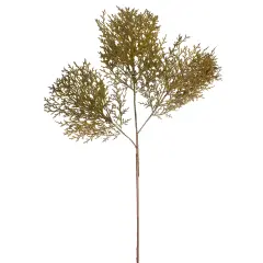 Melrose 30.5" Green Cedar Branches and Cones Artificial Spray