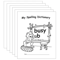 My Own Books&trade; My Spelling Dictionary, Pack of 6