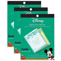 Mickey&reg; Hello Duplicate Notes, 50 Forms Per Pack, 3 Packs