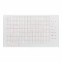 Graphing 3M Post-it&reg; Notes, 3" x 5", Trigonometry Grid, Radian, 3 Pads