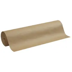 Lightweight Kraft Roll, Natural Kraft, 36" x 1,000', 1 Roll