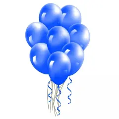 100-Pieces 12-inch Latex Balloons Blue