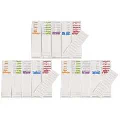 Page Keepers Bookmarks, Positivity Booster Set, 30 Per Set, 3 Sets