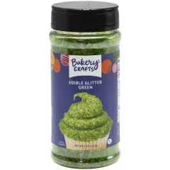 Green Edible Glitter
