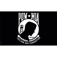 Patriotic POW MIA You Are Not Forgotten (3ft x 5ft)