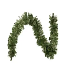 Northlight Cashmere Mixed Pine Artificial Christmas Garland - 9' x 14"- Unlit Green