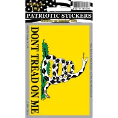 Patriotic Dont Tread On Me Sticker(3"x4-1/4")