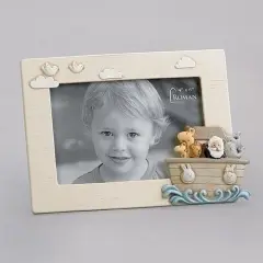 Roman Noah's Ark Picture Frame - for 4" x 6" Photo - Beige
