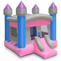 Cloud 9 Commercial Grade Princess Castle Bounce House - 100% PVC 13' x 13' Bouncer - Inflatable Only