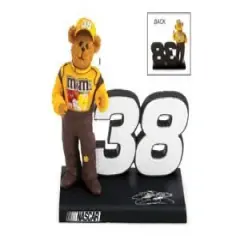 Boyds Boyds Bears 4.75" Elliott Sadler #38 NASCAR #919497 Black