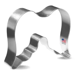 Angel Wings Cookie Cutter 4 in B1566, CookieCutter.com, Tin Plated Steel, Handmade in the USA