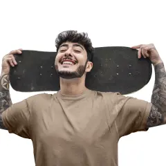 Basic Unisex Short Sleeve Crew Classic Fit Tees | RADYAN&reg; Dust