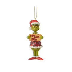 Department 56 Dept 56 The Grinch Stink Stank Stunk Christmas Ornament Red