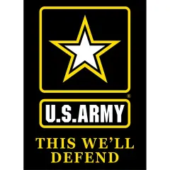 United States Army Served With Pride Flag with Grommets 28" x 40"