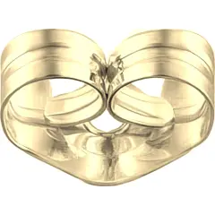 20 Yellow Gold Filled Friction Lightweight&nbsp;Ear Nut 5.5mm