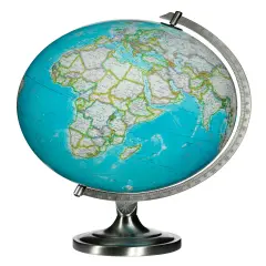 National Geographic Bartlett 12" Diameter Blue Ocean Illuminated World Globe