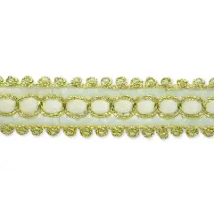 20 yards of Novella Woven Braid Trim | 20 yard cut Ivory