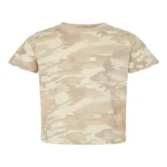 Rabbit Skins&reg; Toddler Crewneck Short Sleeve Fine Jersey Tee - 3321 Natural camo