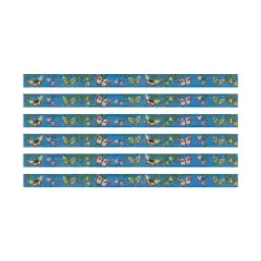 Curiosity Garden Butterfly Deco Trim&reg;, 37 Feet Per Pack, 6 Packs