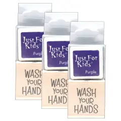 Just for Kids&reg; Wash Your Hands Herokids Stamp With Ink, Pack of 3