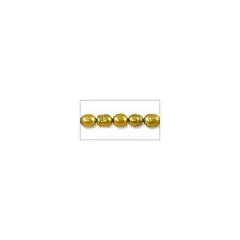 Freshwater Rice Pearl Gold 6-7mm (16" Strand)